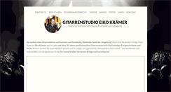 Desktop Screenshot of gitarren-studio.de